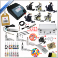 Newest Hot Selling CE certificated full set 6 guns tattoo machine kit for tattoo artist